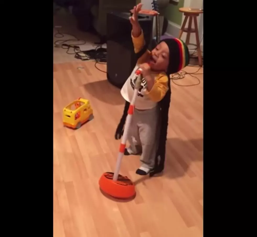Little Boy Sings Bob Marley in the Most Adorable Way Possible [VIDEO]