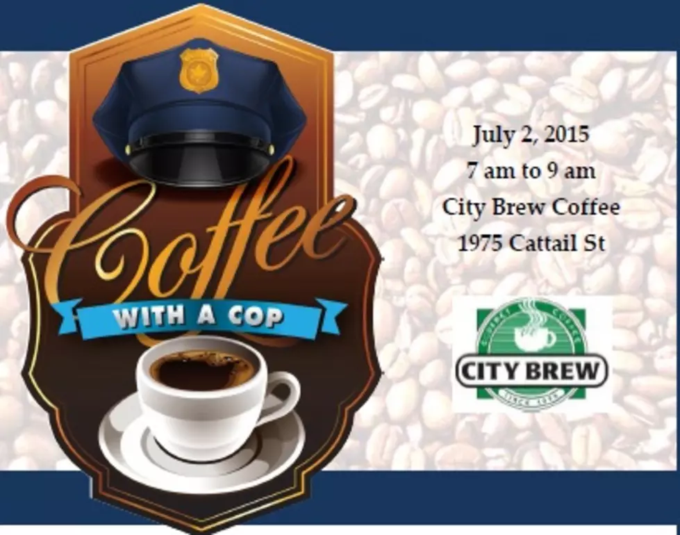‘Coffee With A Cop’ is Thursday, July 2