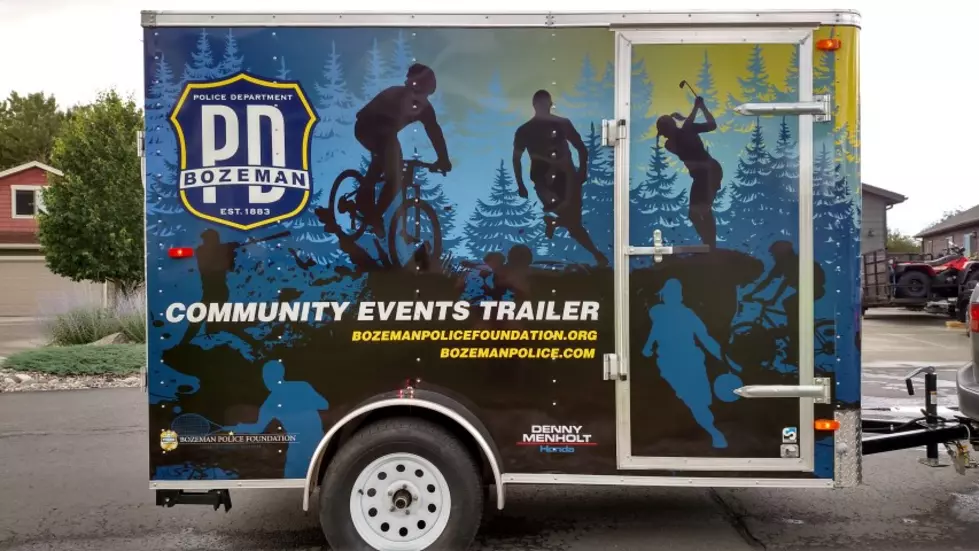 Bozeman Police Department Gets a New Events Trailer
