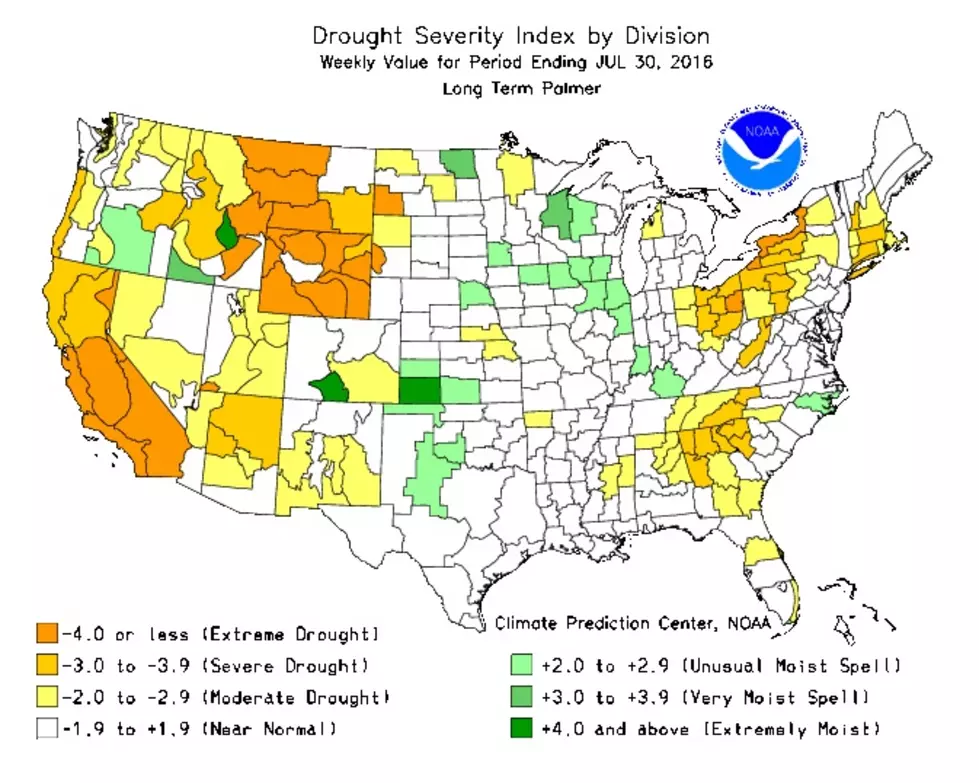 MT Drought Map