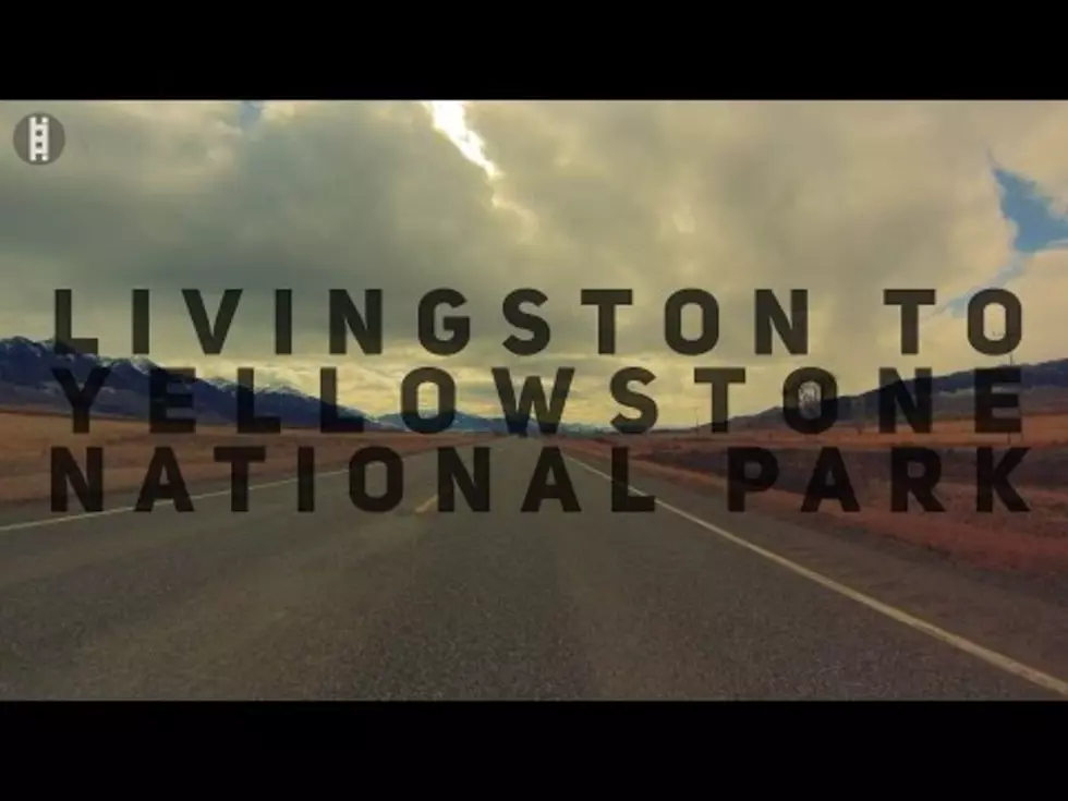 Directions From Livingston to Mammoth Hot Springs [Time Lapse]