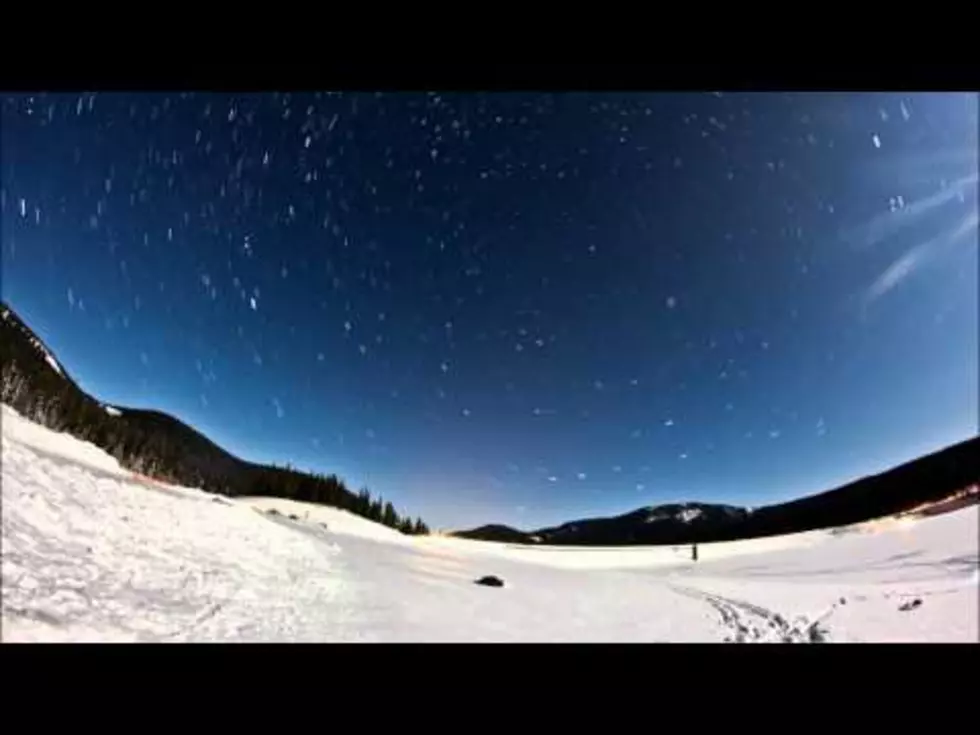 Hyalite Time Lapse in Winter [VIDEO]