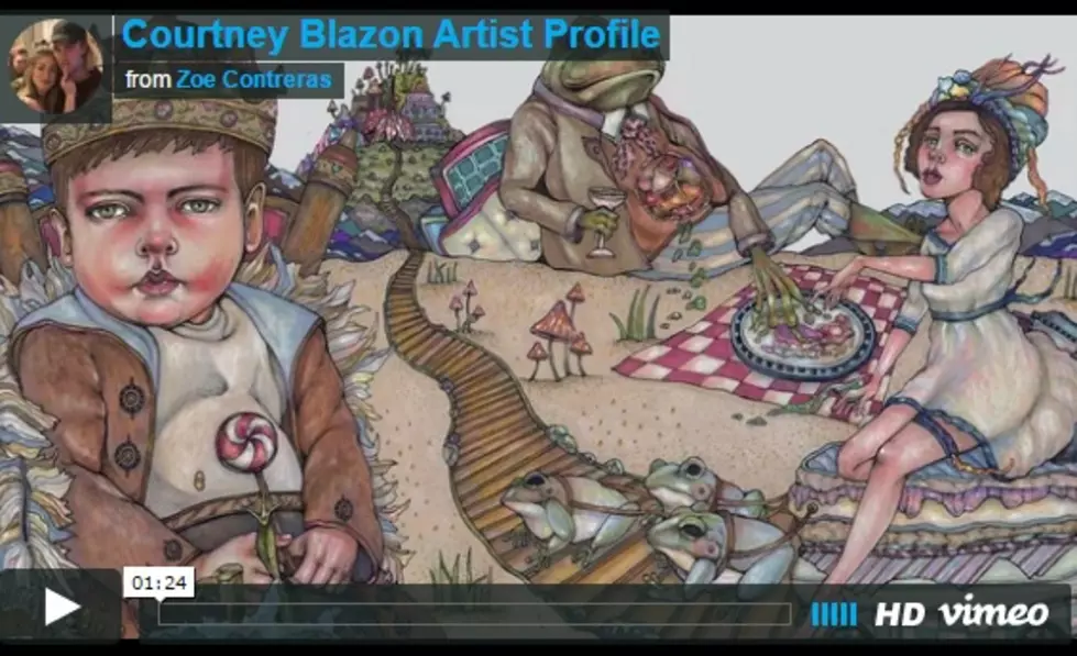 Missoula Artist Profile: Courtney Blazon [WATCH]