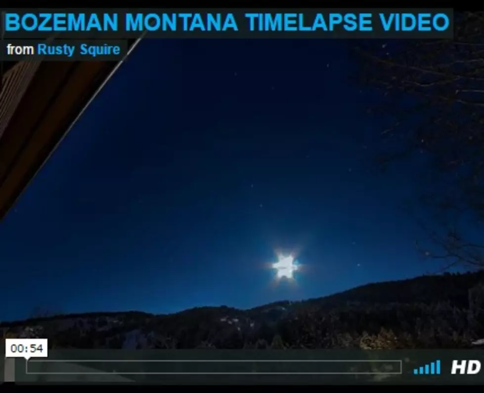 Quick, New, Beautiful Bozeman Time Lapse [WATCH]