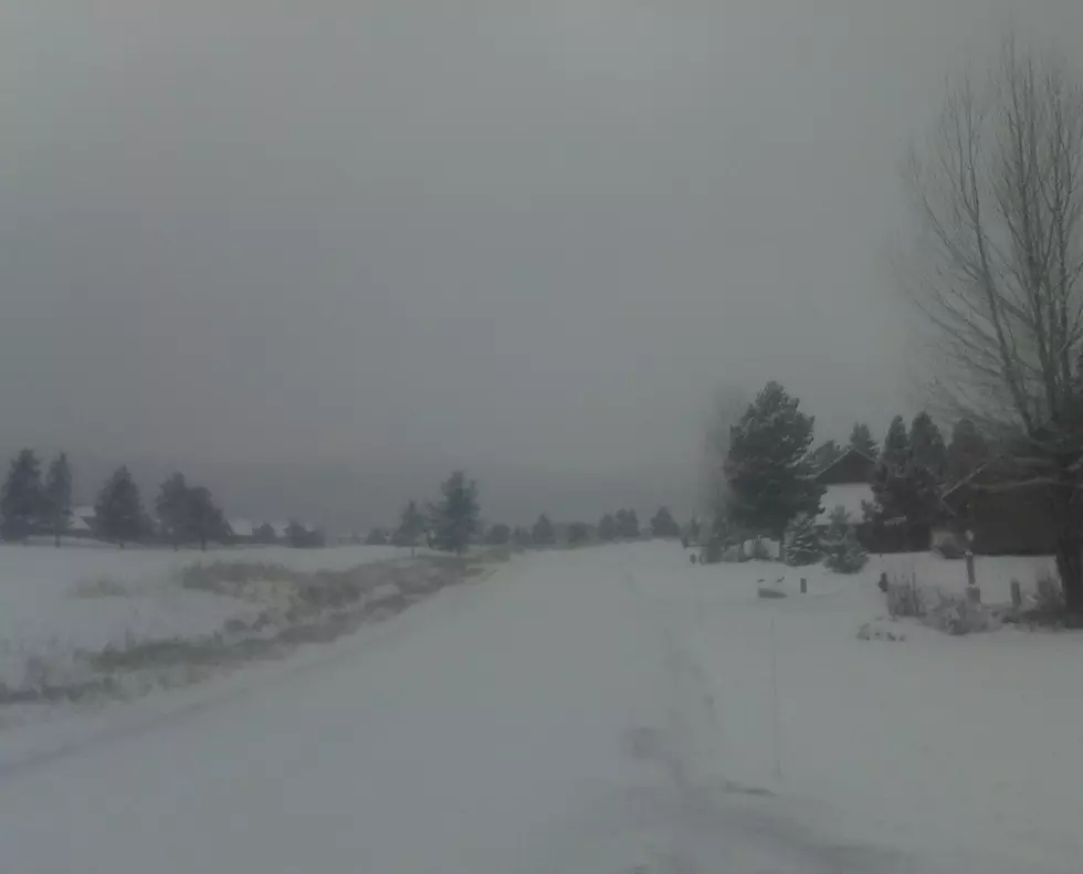 Slick Commute From Butte to Livingston Friday Morning