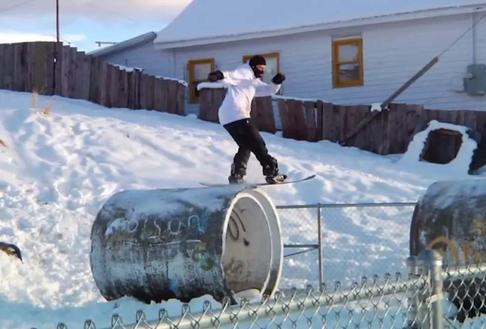 Urban Snowboarding Alive and Well in Montana [WATCH]