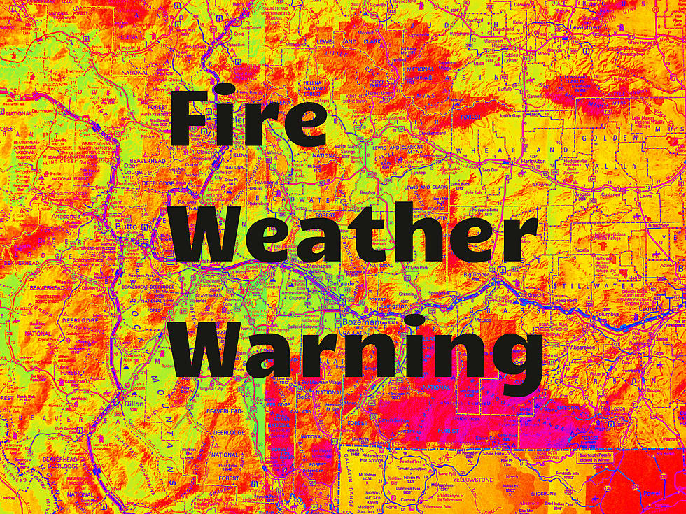 THURSDAY: Red Flag/Fire Weather Warning for Montana