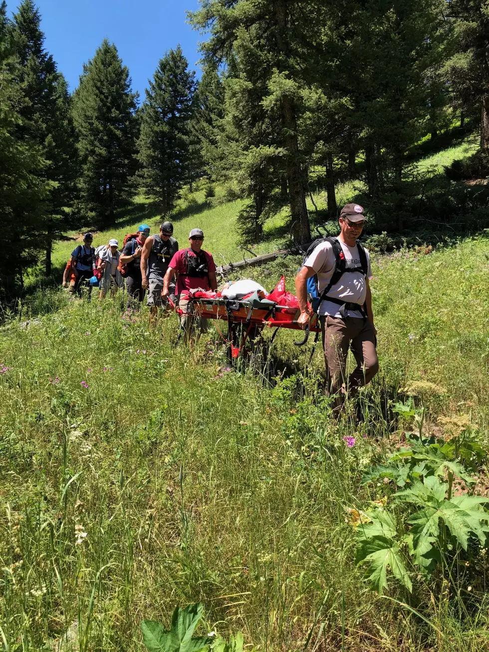 Dislocated Hip Prompts Search and Rescue South of Big Sky