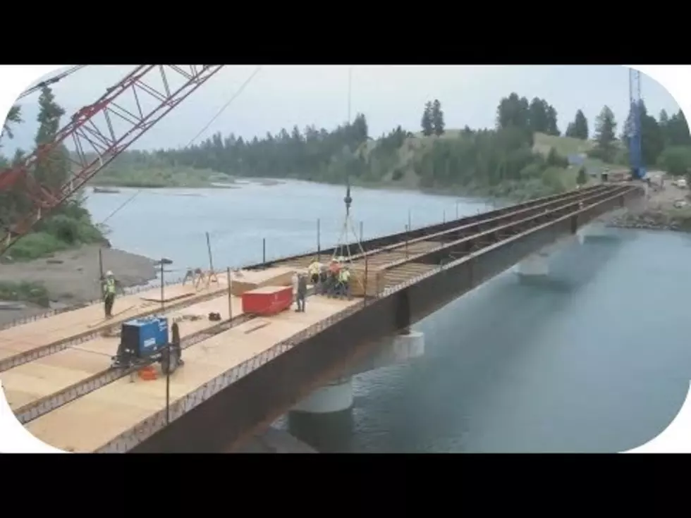 See a Bridge in Northern Montana Getting Constructed