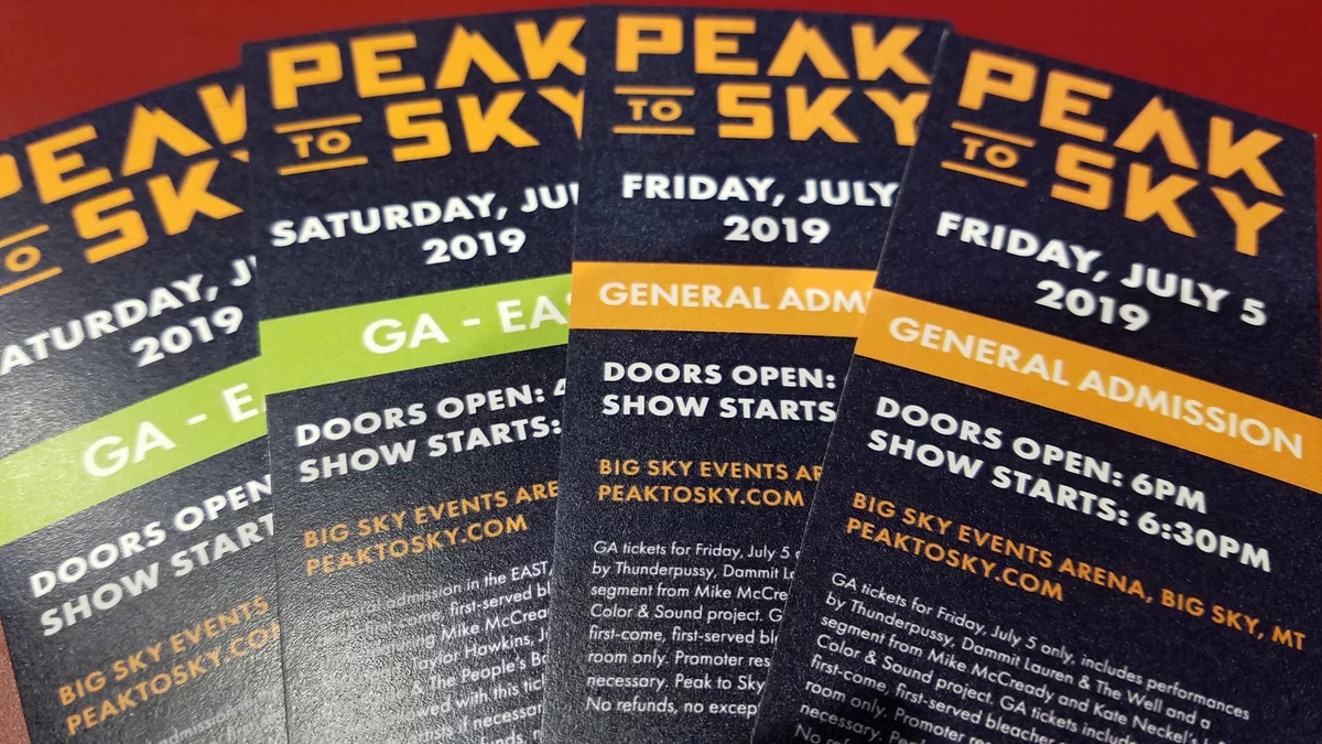 Score a Pair of 2Day 'Peak To Sky' Tickets From the MOOSE