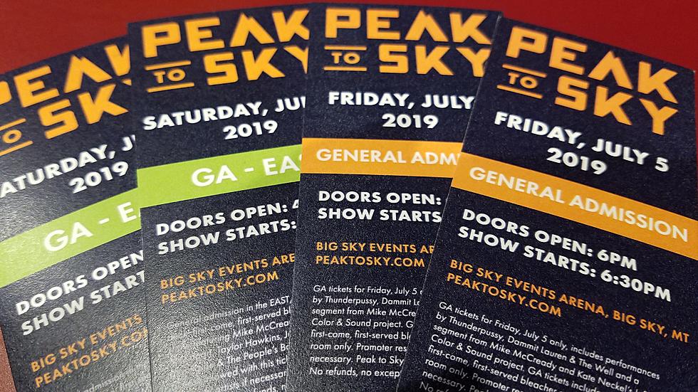 2019 ‘Peak to Sky’ Festival Schedule