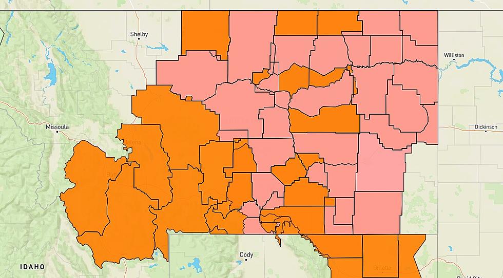 TUESDAY: Red Flag Fire Weather Warnings for Montana