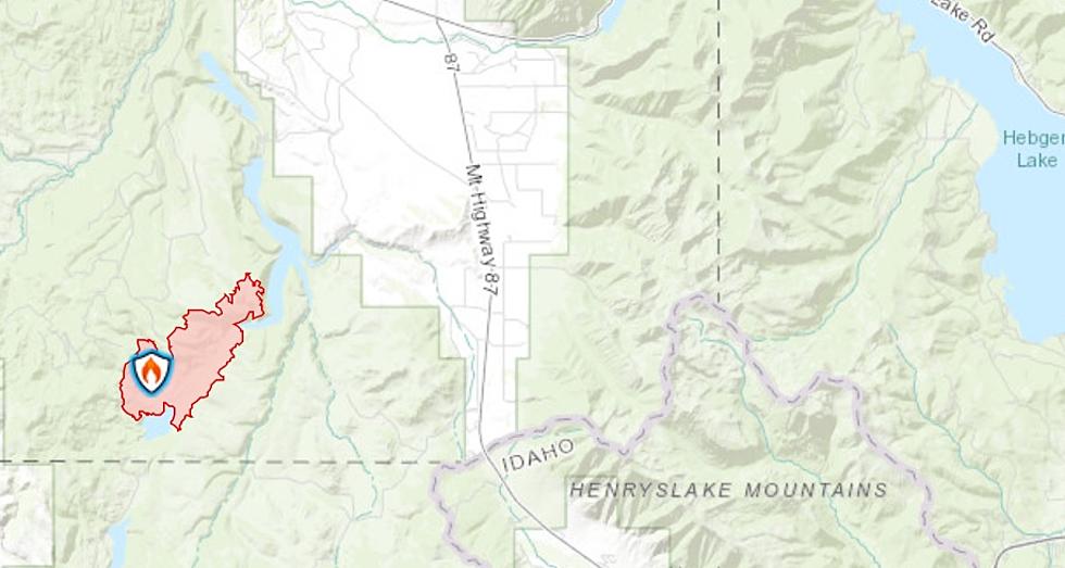Goose Fire Closure Map: 2,200+ Acres Burning Around Cliff Lake, Expected to Grow