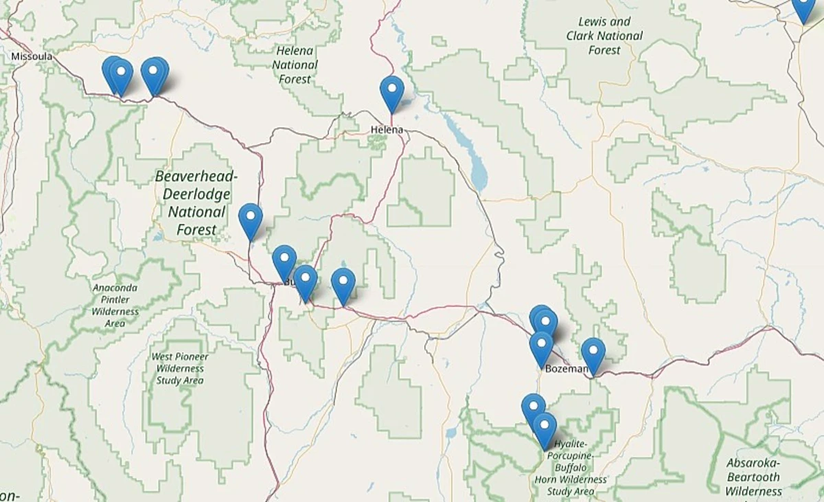 map-montana-highway-patrol-busy-with-accidents-on-monday