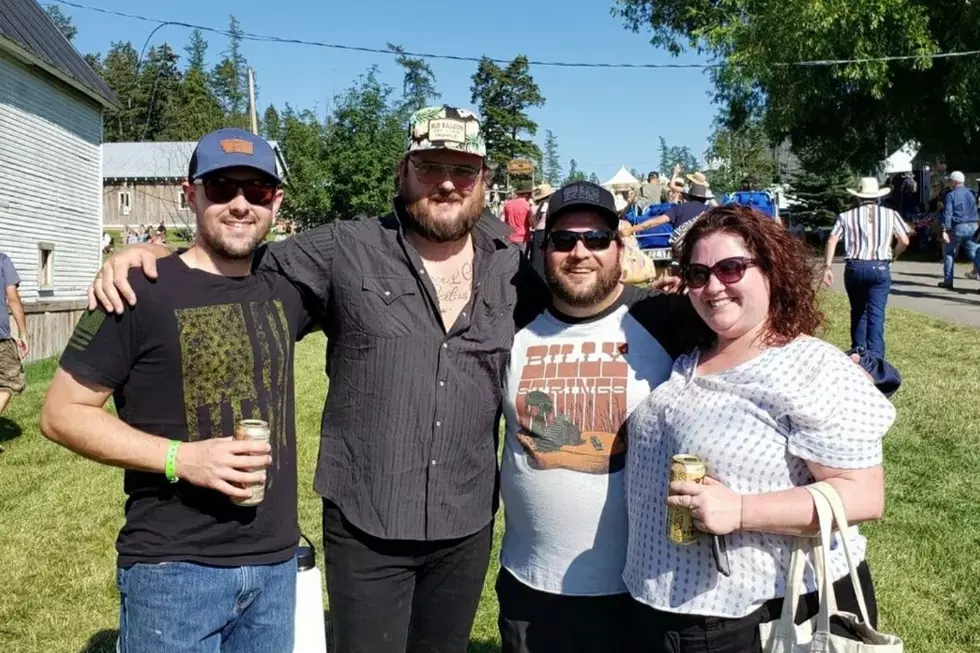 Paul Cauthen with Fans in Montana