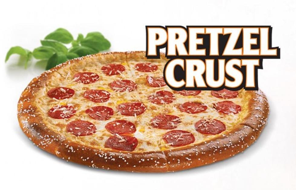 Watch Us Review New Soft Pretzel Crust Pizza at Little Caesars [VIDEO]