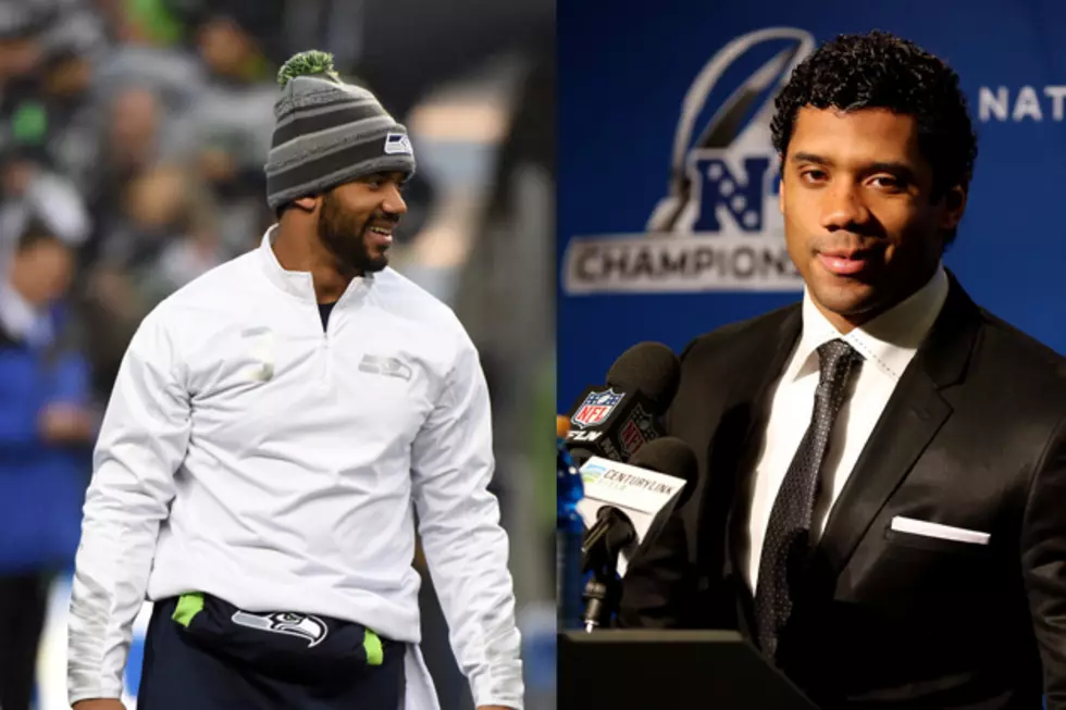 Is Russell Wilson Hotter With Or Without the Face Fuzz? [POLL]