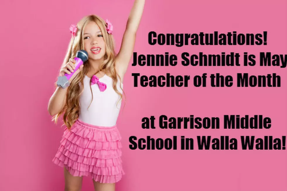 Congratulations Jennie Schmidt, May Teacher of the Month!