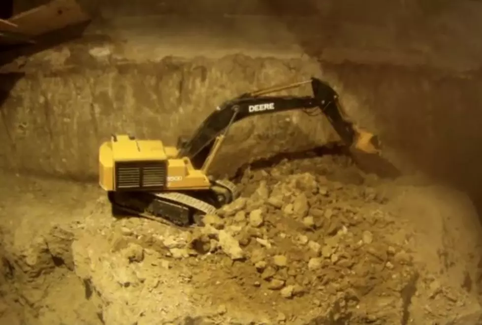 Today I Learned A Man Is Excavating His Basement Using Only RC Vehicles [VIDEO]