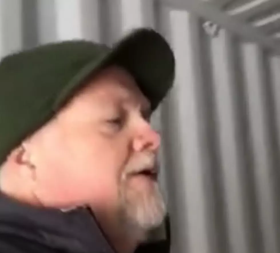 Man Sings Amazingly Inside His New Shipping Container! [VIDEO]
