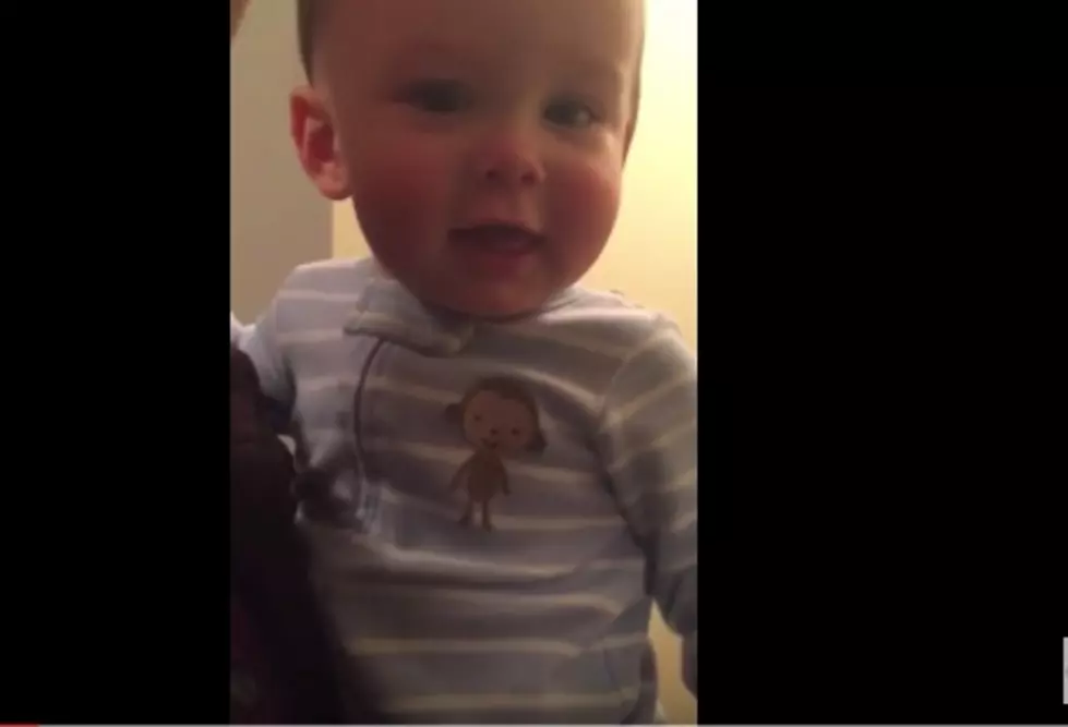 Faith Martin-My Adorable Grand Baby Discovers His Tongue! [VIDEO]