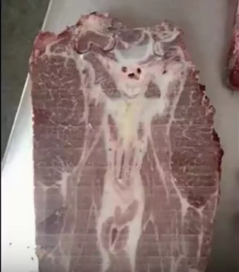 Scary Satan Image Found in Steak