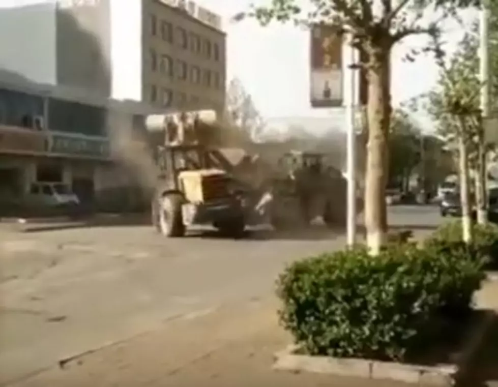 How Do You Settle Construction Contracts? Bulldozer Battles! [VIDEO]