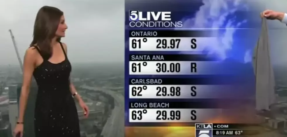 Is This Dress Too Revealing for a Meteorologist?