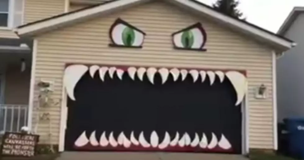 I Want to Do This to My Garage for Halloween! [VIDEO]