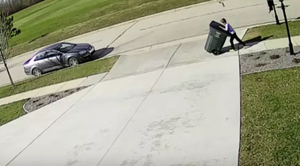 Watch This Kid Try to Take the Trash Out in Heavy Winds [VIDEO]