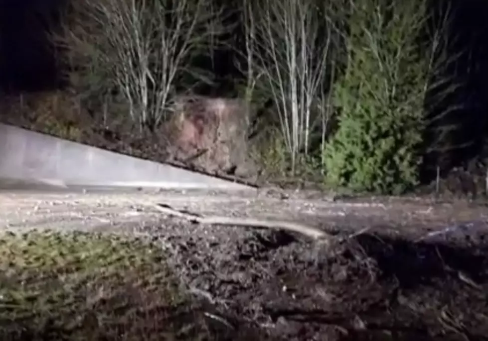 I-90 Westbound Lanes Closed After Massive Mudslide