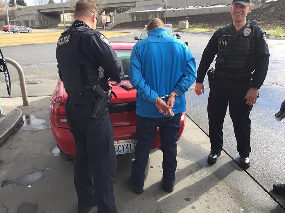 Richland Police All Smiles After Catching Shoplifter