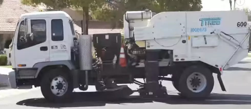 Portland Man Steals Street Sweeper and leads Cops on a High Speed Chase