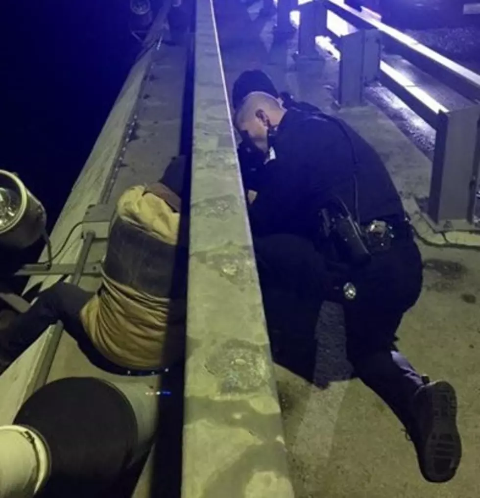 Pasco Police Save a Man Trying to Jump Off the Cable Bridge