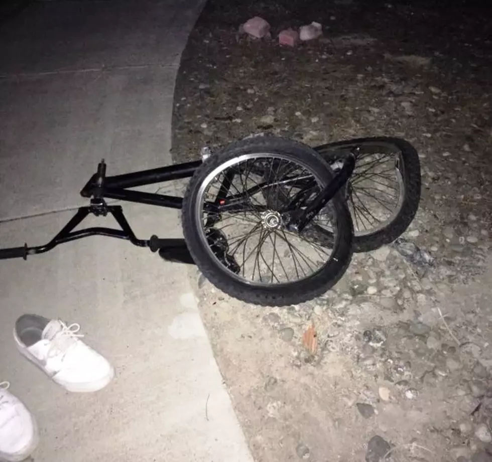 Teen Bicyclist Hit By Vehicle Last Night: Transported to Trios