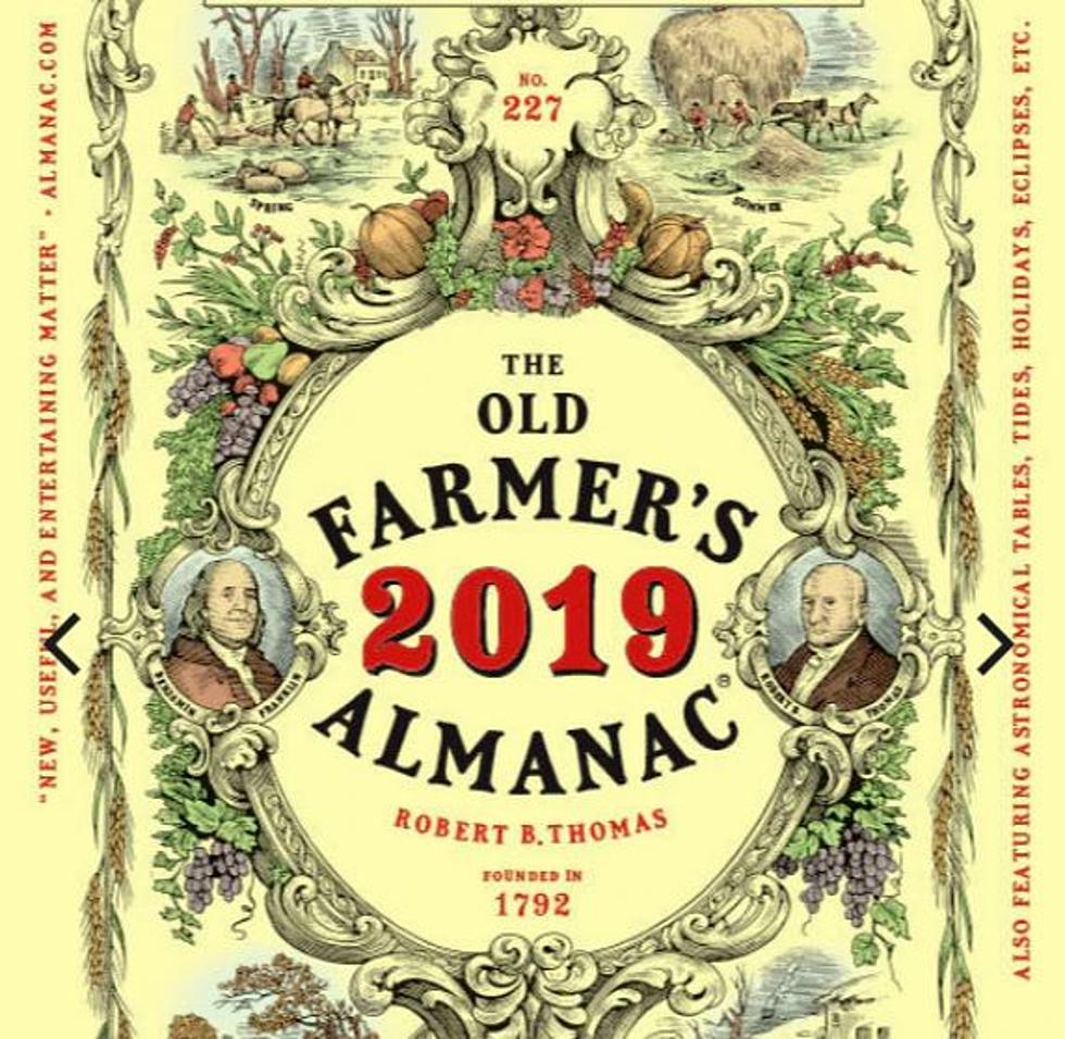 2019 Farmers Almanac Predicts This Winter Will Be……