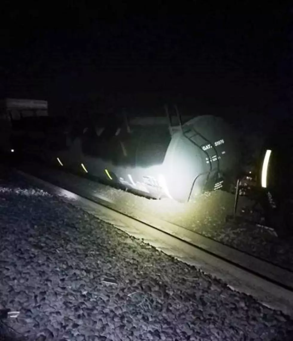 Train Derails Near Connell Blocks Roadway Police Investigate