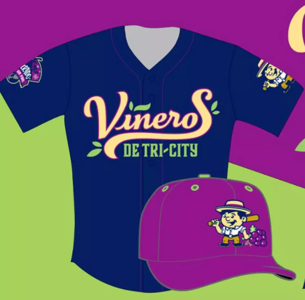 Tri-City Dust Devils Sporting Special Uniforms Promoting Wine Industry