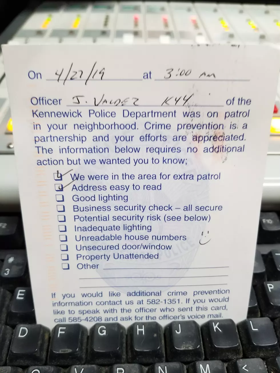 Anyone Else See These Notes From The Kennewick Police?