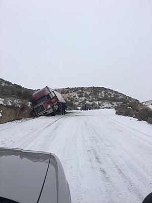 Badger Canyon Road Closed Due to Multiple Accidents [Photo]