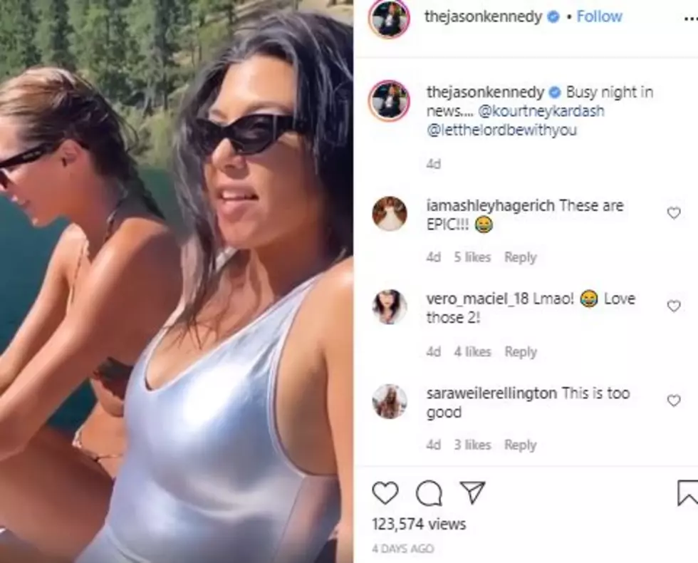 Sun Tanned Kourtney Kardashian Spotted in Coeur D'Alene