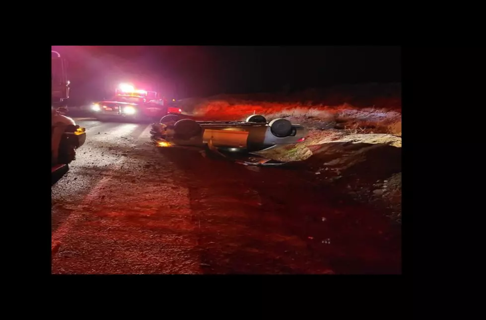 Franklin County Rollover on SR 260-Slick Conditions