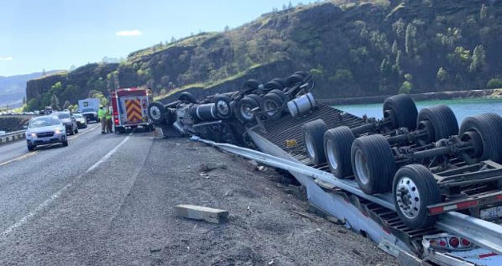 This &#8220;BEE&#8221; Crazy! Washington Semi-Truck Flips Due To Bees!