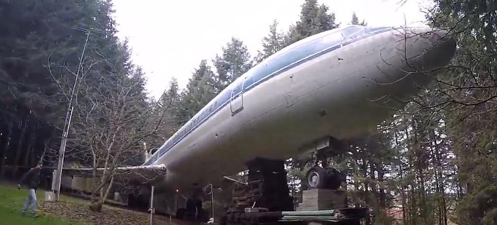 Oregon Man Turns a 727 Boeing Jet Airplane Into Jaw-Dropping Home