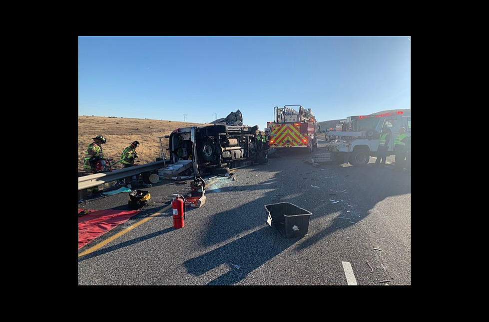 Man Seriously Injured in I-82 Van vs. Semi Crash Near Prosser