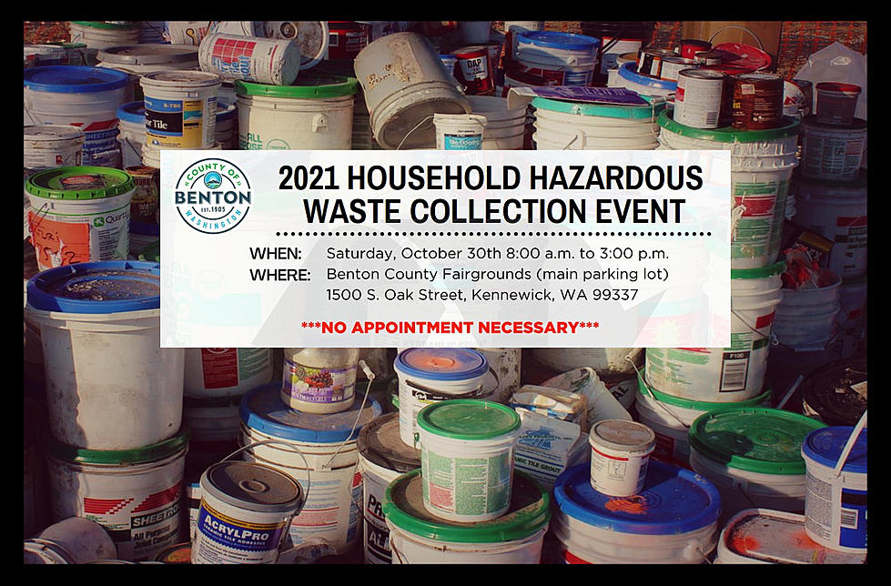 Hazardous Waste Collection Event Next Saturday @ Kennewick Fairgrounds