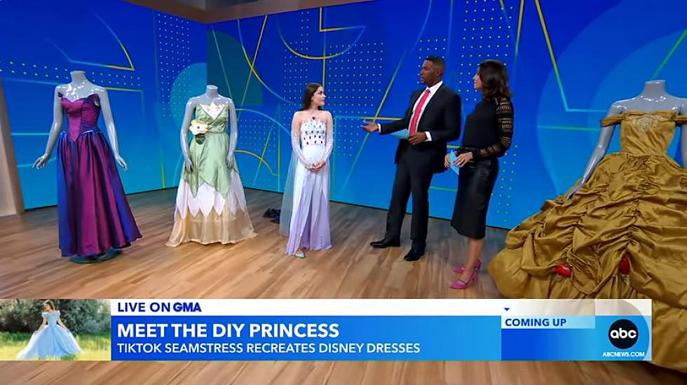 Kennewick Teen Featured On Good Morning America for Gorgeous Disney Dress Designs