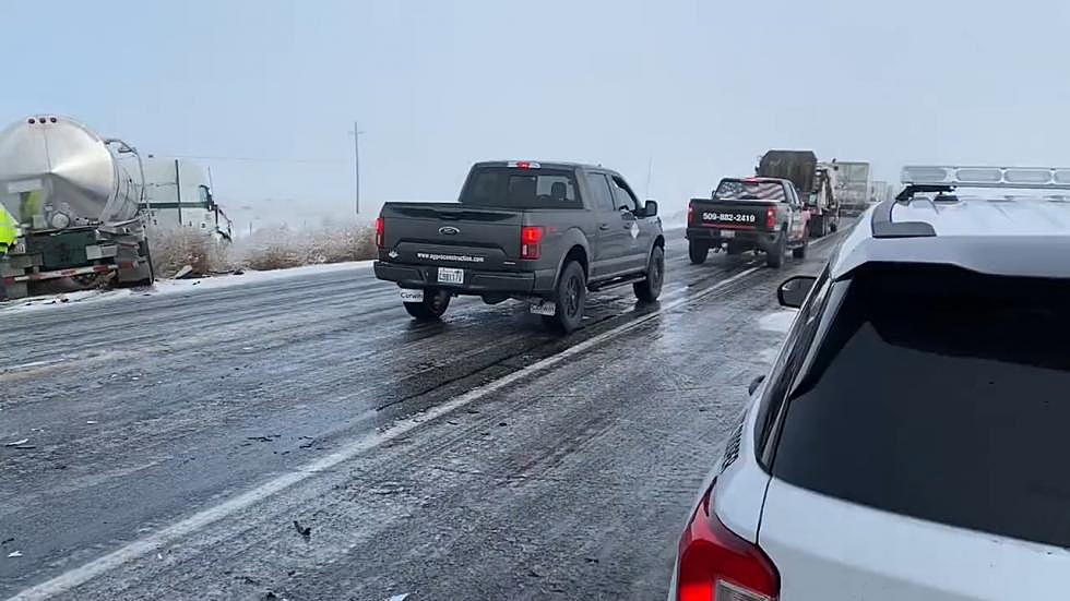 Dangerous Freezing Fog, Snow, &#038; Ice Cause of Several Tri-City Crashes [VIDEO]
