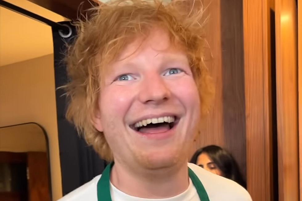 Shocked Fans Surprised to See Ed Sheeran at Seattle Starbucks