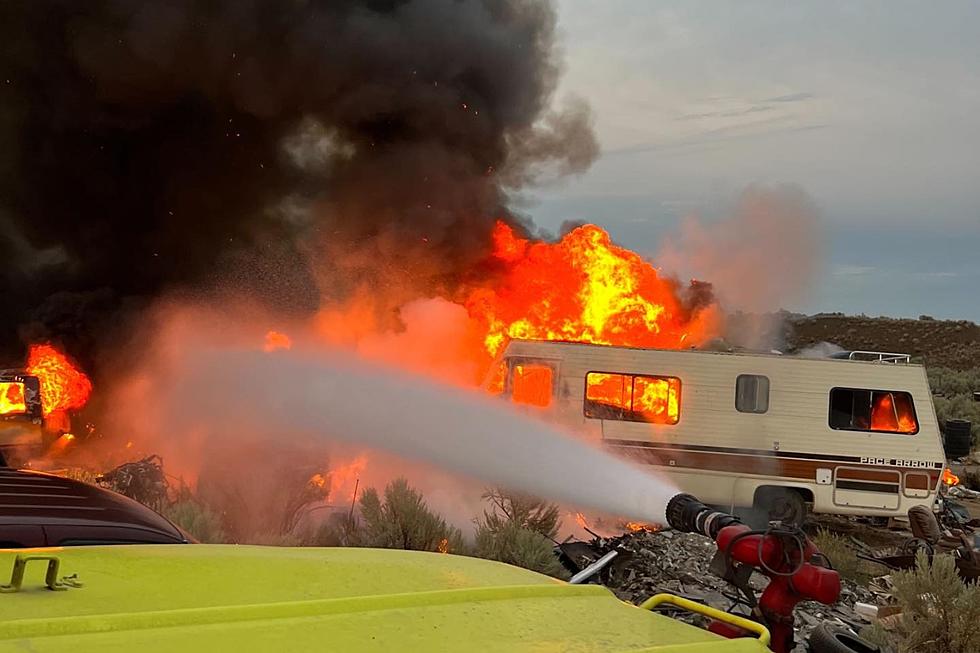 Suspected Homeless Camp Destroyed by 9.5 Acre Fire in Soap Lake